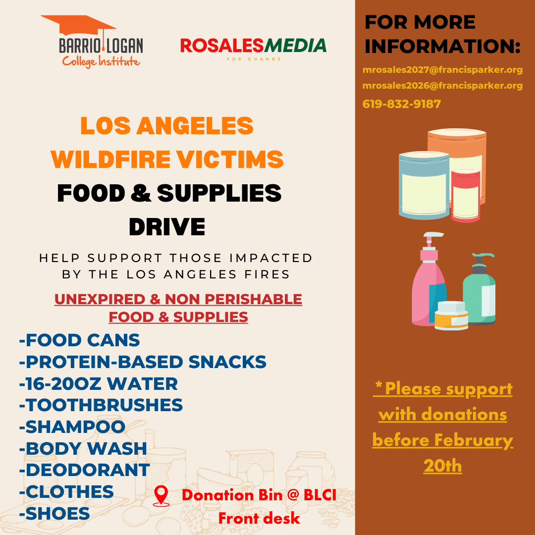 Los Angeles FOOD & Supplies DRIVE copy